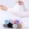 Cooling Arm Sleeve Sun UV Protection Straight Sleeve Cover Summer Outdoor Sports Cycling Travel Supplies, Size: 34g(Pink)