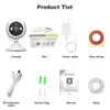 3MP 180° Panoramic WiFi Security Camera - White (US Plug)