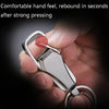 JOBON ZB-8780 Multi-Function Keychain Man Portable Mobile Phone Bracket Metal Waist Car Keychain(Black)