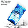 For Alcatel 1SE 2020 Coloured Drawing Cross Texture Horizontal Flip PU Leather Case with Holder & Card Slots & Wallet & Lanyard(Dick Rose Wolf)