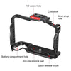 For Nikon Z6III / Z6II PULUZ Metal Camera Cage Stabilizer Rig (Black)