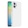 For Samsung Galaxy A06 4G Nano Lens Cover Liquid Silicone Phone Case(White)