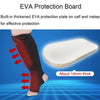 Elastic Breathable Karate Leg Guards Taekwondo EVA Board Protective Gear, Specification: L (White)