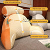 Bedside Cushion Soft-Packed Waist Pillow Sofa Tatami, Size: Medium(Husky)