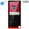 E05 2.4 inch Touch-Button MP4 / MP3 Lossless Music Player, Support E-Book / Alarm Clock / Timer Shutdown, Memory Capacity: 16GB Bluetooth Version(Red)