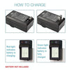 Digital Camera Battery Charger for Sony FA50(Black)