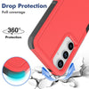 For Samsung Galaxy A35 5G / A55 5G 2 in 1 PC + TPU Phone Case(Red)