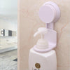 Non-trace Sticking Pylons Bathroom Kitchen Wall Strong Suction Cup Shower Gel Pylons Hanger Vacuum Sucker,Random Color Delivery