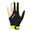 BOODUN M050912 Thin Breathable Men and Women Billiards Three Finger Single Gloves, Size:L(Dark Yellow)