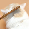 Wood Pet Comb | Flea & Loose Hair Grooming | Cat & Dog