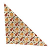 Dog Thanksgiving Bibs 3 Pack - Triangle Scarf Pet Saliva Towel