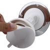 Car Auto 360 Degree Adjustable Baby View Mirror Rear Baby Safety Convex Mirror, Diameter: 85mm(White)