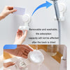 Household Suction Cup Nail-free Universal Shower Head Bracket(White)