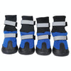 Waterproof Dog Boots XL Blue - Long Tube Winter Snow Boots for Medium/Large Dogs