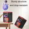 13.5 x 12.3 x 19.5cm Space Astronaut Fingerprint Savings Jar Children Musical Password Money Bank Toys(Black)