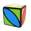 Maple Leaf Shaped Smooth Magic Cube Children Puzzle Fun Toy(Black)