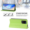 For Samsung Galaxy S20 Ultra RC01 Dual-Folded Magnetic Suction RFID Leather Phone Case(Grass Green)