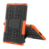 For Huawei MatePad T10/T10S/Enjoy 2 Tire Texture Shockproof TPU+PC Protective Case with Holder(Orange)