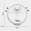 Intelligent Sweeping Robot Sweeping Mopping Suction 3 In 1 Cleaning Machine(8088 White)