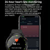 Outdoor GPS Sport Watch 1.32inch HD Round Screen Multi Sport Mode Smartwatch(Pink)
