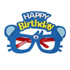 2 PCS Funny Glasses Birthday Party Cartoon Decoration Photo Props, Shape: Blue Bear