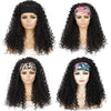 Hairband Wig Headgear Volume Chemical Fiber Wig Headgear, Color Classification: Leopard Headband 1B#G