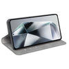 or Samsung Galaxy S25 Ultra 5G Retro-skin Magnetic Suction Leather Phone Case(Grey)