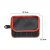 Road Sub-Bait Tool Bag Fishing Accessories Portable Storage Bag Waterproof Foldable Lead Fish Bag(Yellow Black)