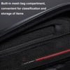 WILD MAN GD5 4L Bicycle EVA Hard Shell Rack Tail Bag Outdoor Cycling Equipment(Black)