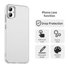 For Samsung Galaxy F05 Candy PC Hybrid TPU Shockproof Phone Case(White)