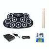 Children Hand Roll Electronic Drum DTX Game Portable Drum(G621 White)