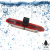 PZ472 Car Waterproof 170 Degree Brake Light View Camera + 7 inch Rearview Monitor for Fiat / Opel