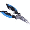 HENGJIA QT013 Multifunctional Stainless Steel Jaw Fishing Pliers Scissors Hook Removal Tool Line Cutter Fishing Tackle