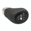 For BMW 3 Series E92 LCI Coupe 2008-2013 Square Car Gear Lever Leather Gear Shift Knob, Style:5 Speed