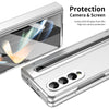 For Samsung Galaxy Z Fold3 5G Integrated PC + PU Phone Case with Pen / Pen Box(White)