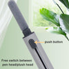 5 PCS Portable Second-generation Telescopic Headset Cleaning Pen Keyboard Dust Brush(Black)