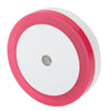 LED Light Control High Brightness Bedside Night Light with Socket(Red)