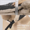 Windproof Padded Thickened Snow Hat Cold Protective Ear Hat, Size: One Size(Black)