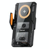 15W QI Protocol Wireless Car Charger Smart Induction Phone Holder(Black)