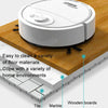 Intelligent Sweeping Robot Sweeping Mopping Suction 3 In 1 Cleaning Machine(8088 White)