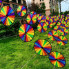Outdoor Camping Windmill Lanyard Bunting Decoration, Shape: 8 Flowers