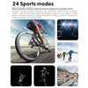 QS16Pro 1.83 inch Heart Rate / Blood Pressure Monitoring Waterproof Sports Smart Watch(Black)