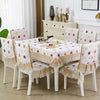 Home Dining Table/Chair Non-Slip Cover, Size: 150x200cm Tablecloths(Maple  Leaf Coffee)