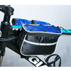 Bicycle Phone Bags Mountain Road Bike Front Head Bag Handlebar Bag (Blue)