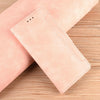For Samsung Galaxy M56 5G Skin Feel Calf Texture Card Slots Leather Phone Case(Pink)
