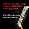 HT28 1.85 inch Silicone Strap IP68 Waterproof Smart Watch, Support Sleep Monitoring(Orange)