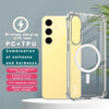 For Samsung Galaxy S24 FE 5G IMAK Space Shield PC + TPU Airbag Shockproof MagSafe Phone Case(Transparent)