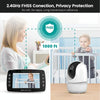 4.3" Colour Video Baby Monitor with Night Vision (US Plug)