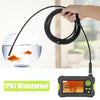P30 8mm IP67 Waterproof 4.3 inch HD Portable Endoscope Hard Cable Industrial Endoscope, Cable Length: 5m(Green)