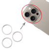 iPhone 16 Pro Camera Lens Protector (Silver, 3-Pack)